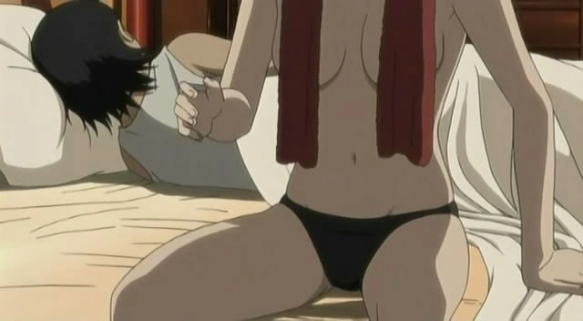 Hmmm, fan service de Motoko.