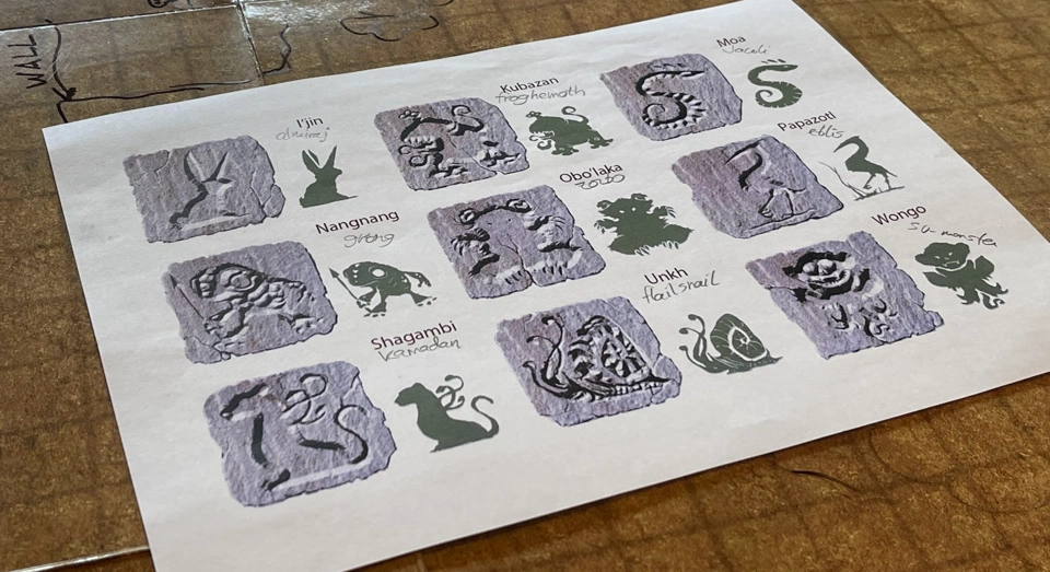 The Nine Trickster Gods of Omu.