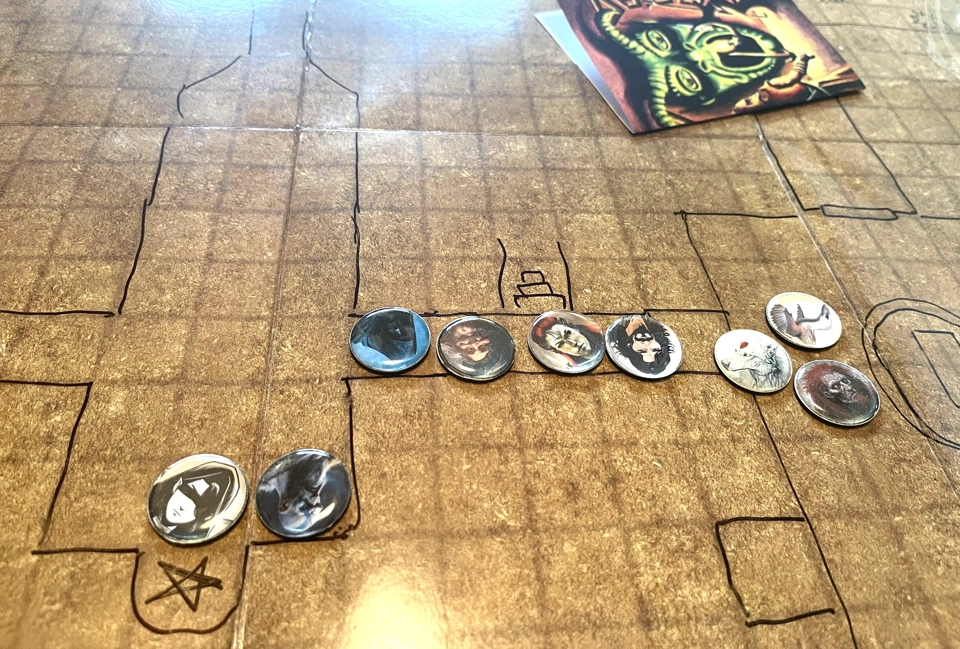 Krariak and Sophi stuck to the magnetic statue.