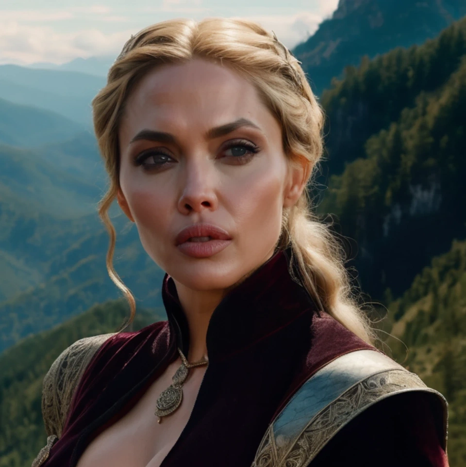 The much younger woman whos&rsquo;s on top.