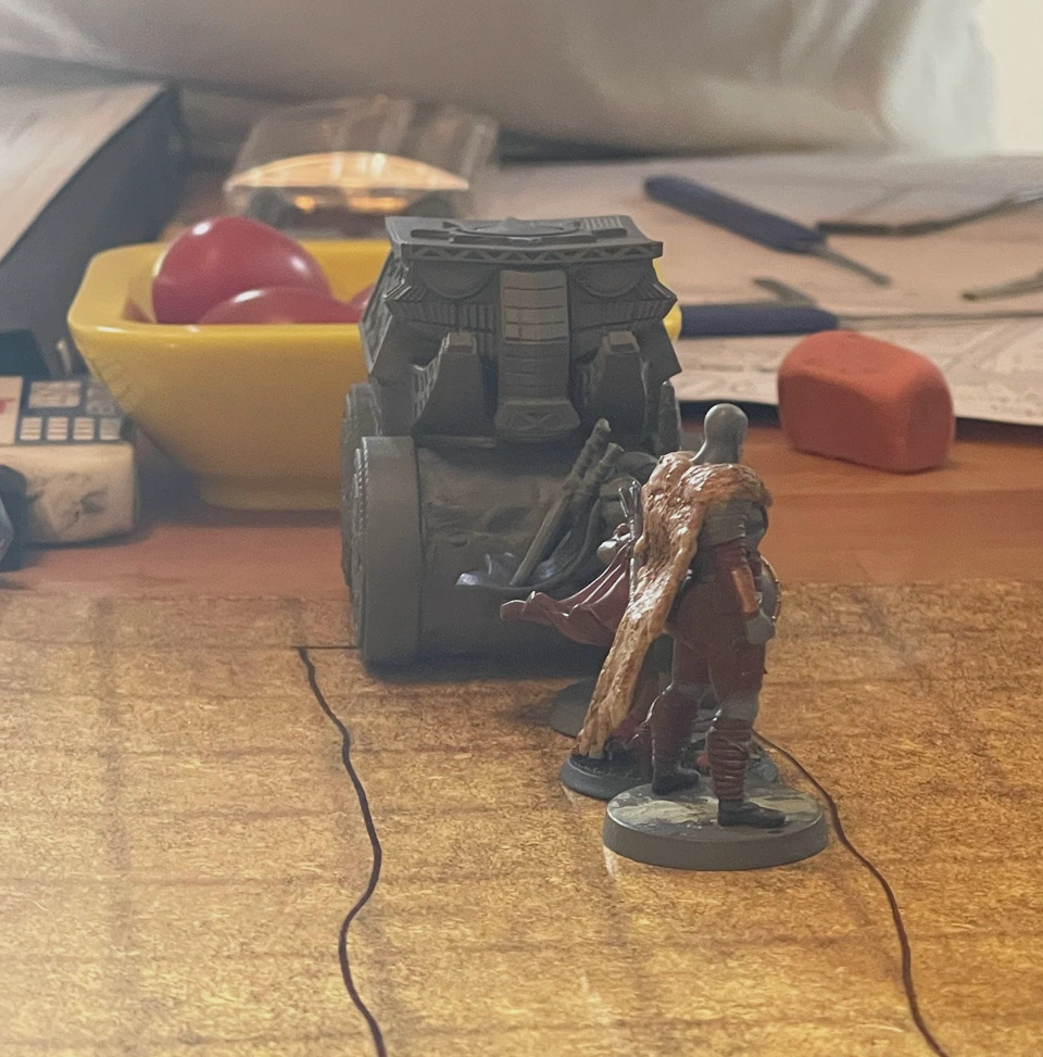 One of the monsters the heroes found in this final level.