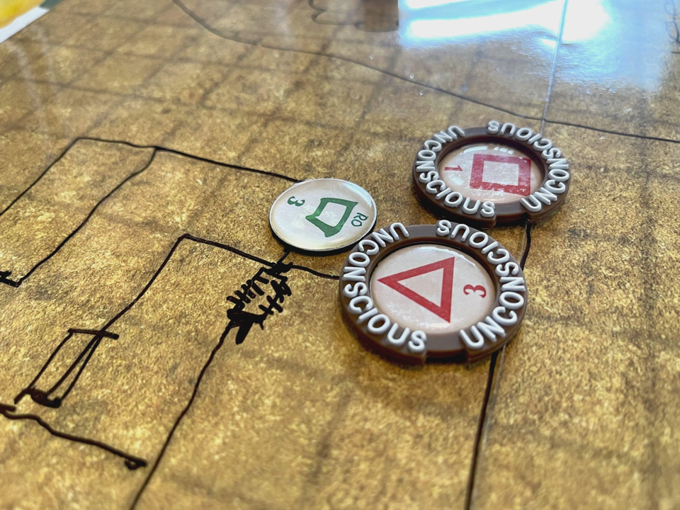 Soto after knocking the two maids unconscious.