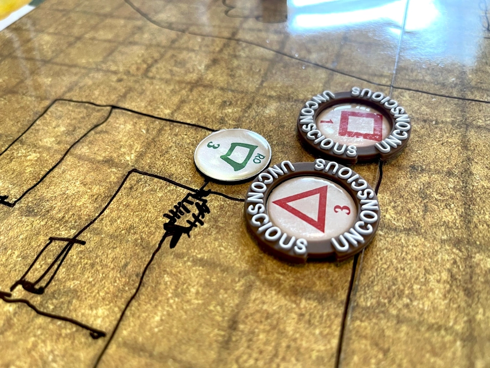 Soto after knocking the two maids unconscious.