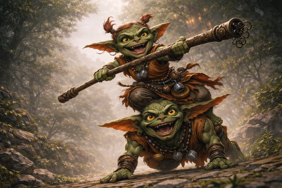 Klik and Klak.