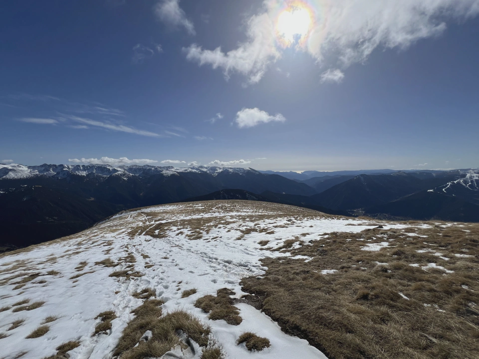 Feeling part of the vast sky.