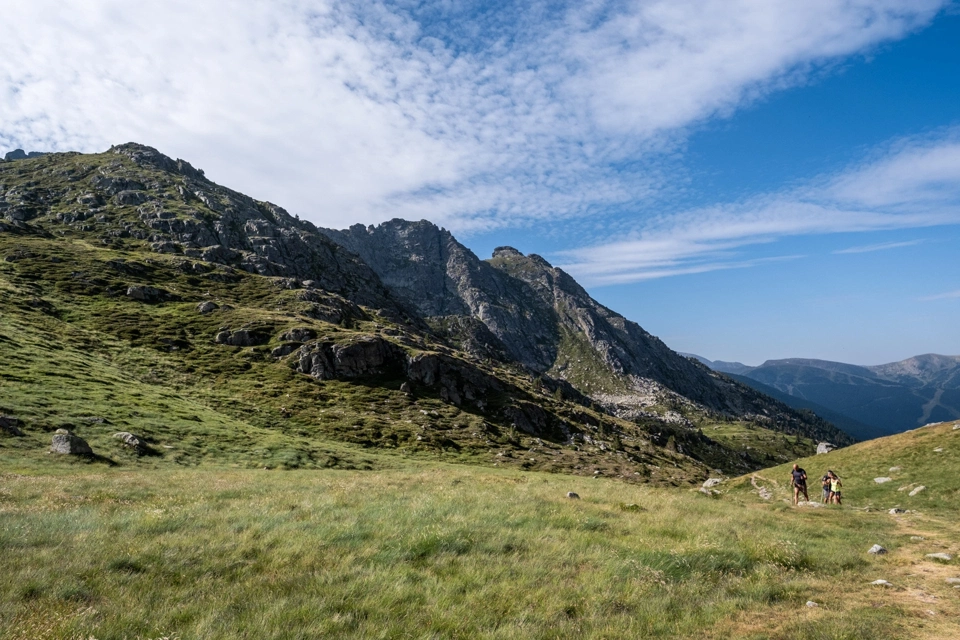 The pass of Fontargente, between Andorra and France.