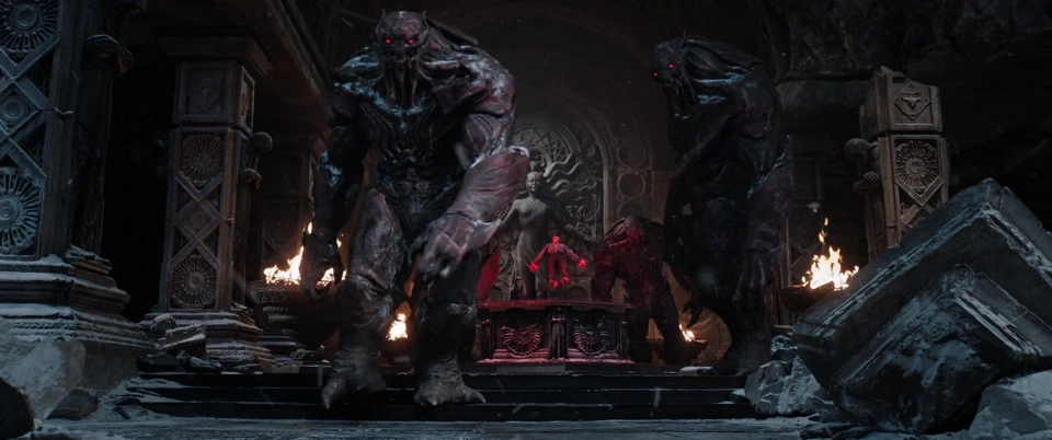 Monstruous guardians of the Darkhold tower.