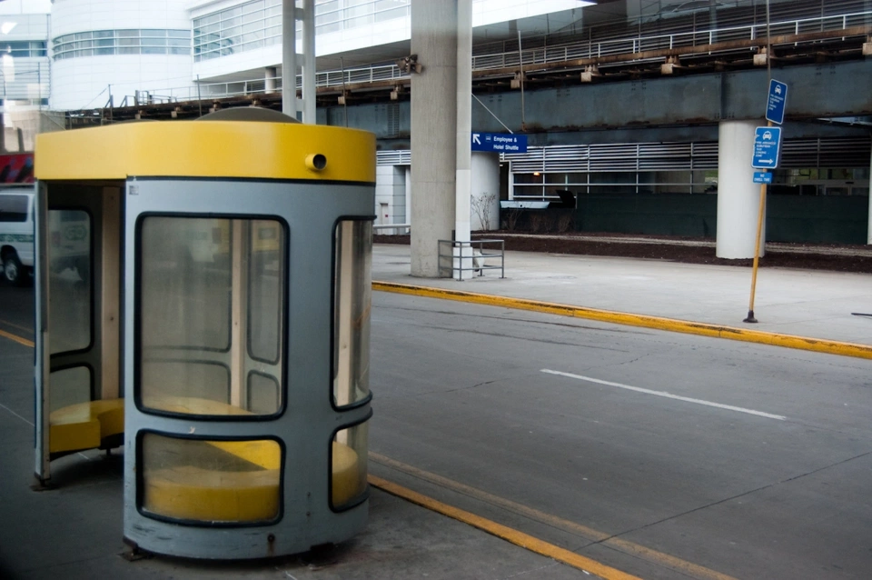 En el aeropuerto O&rsquo;Hare de Chicago.
