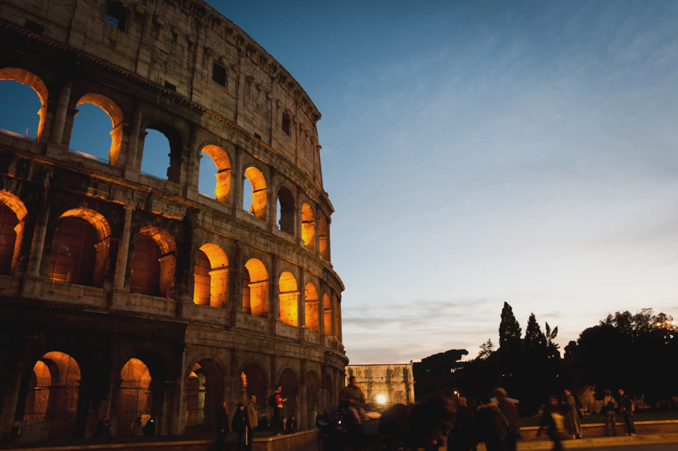 The Colosseum.