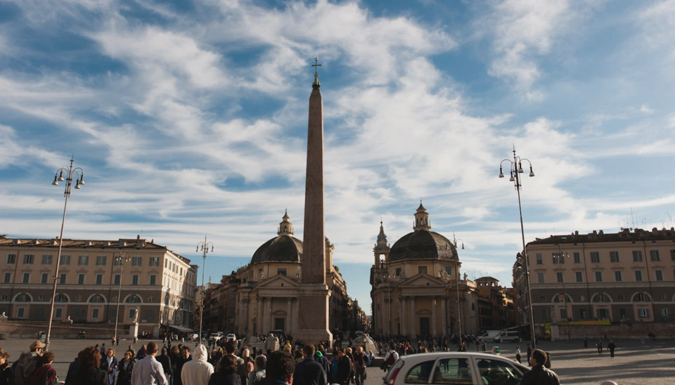 Piazza del Popolo.