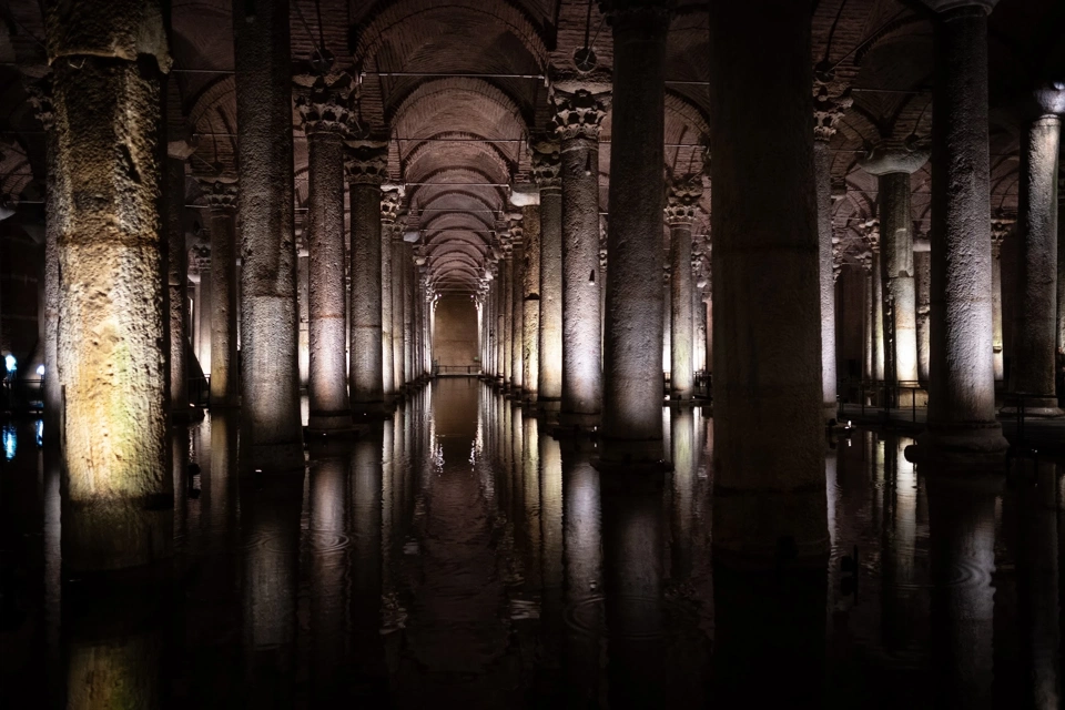 The Basilica Cistern.