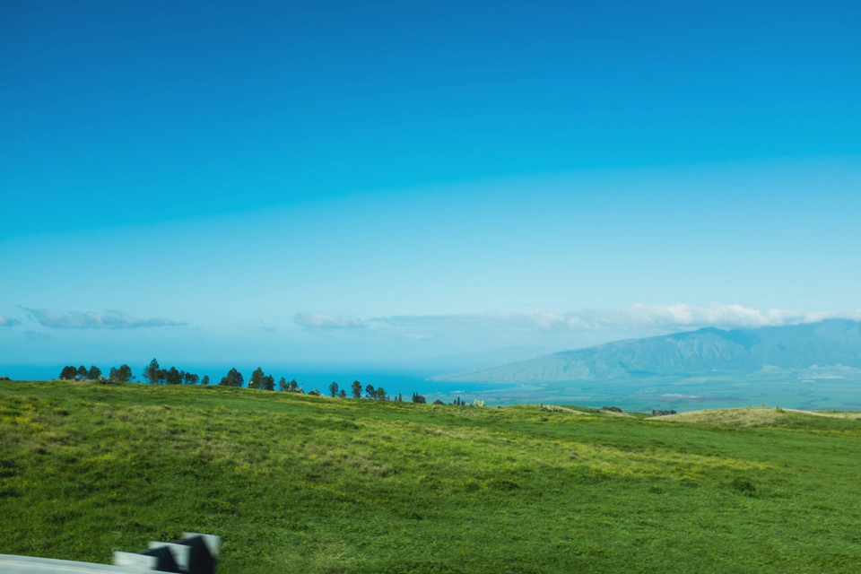 View of the northwestern part of Maui.