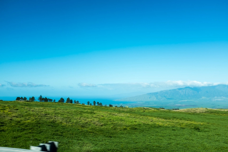 View of the northwestern part of Maui.