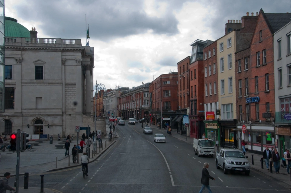 Una de las calles del centro.