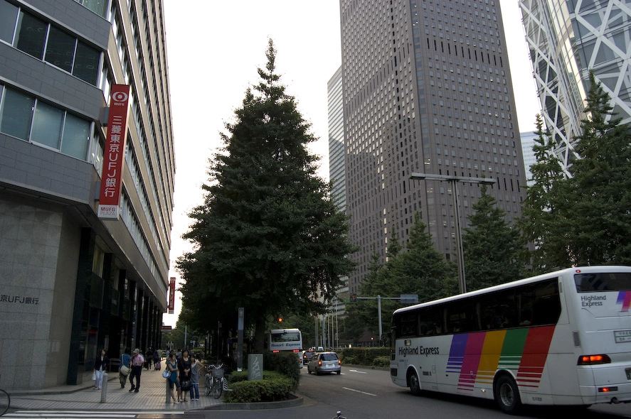 Nada más salir de la estación sur de Shinjuku me dirigí hacia el edificio del gobierno metropolitano de Tokyo.