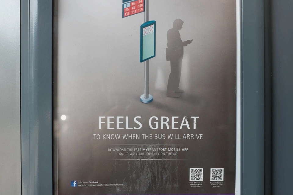 &lsquo;Feels great to know when the bus is arriving&rsquo;.