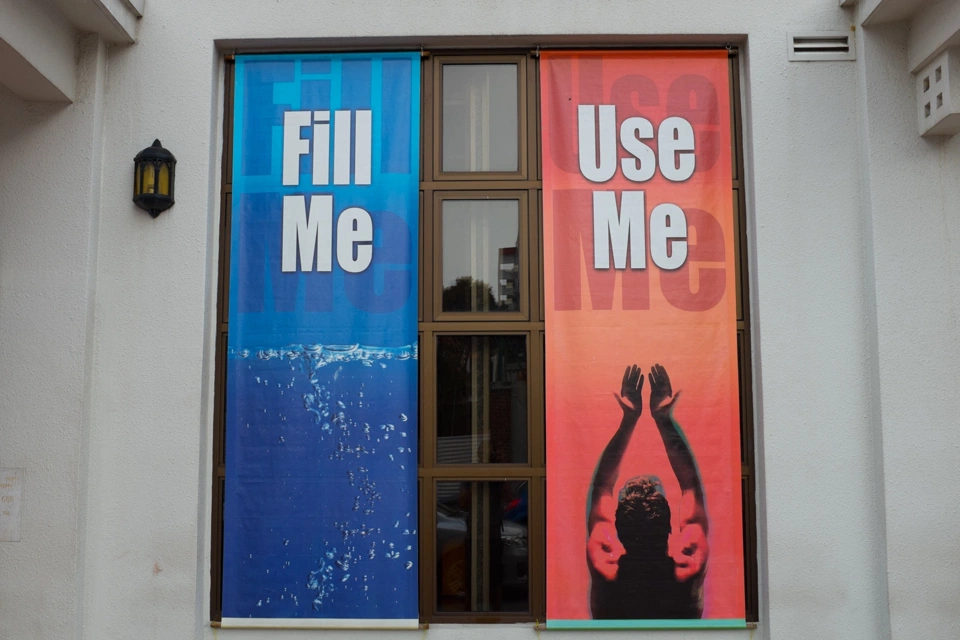 &lsquo;Fill me&rsquo;, &lsquo;Use me&rsquo;.