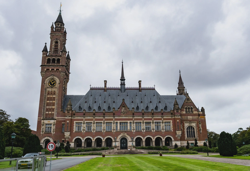 The Peace Palace.