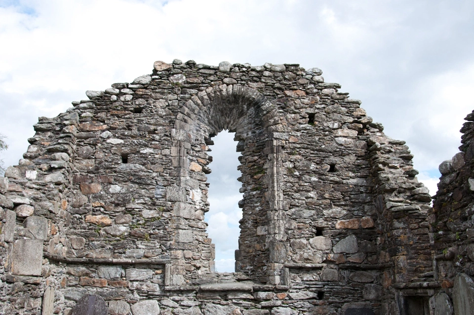 This window in a half-destroyed edification is apparently famous and has appeared in movies like Monty Python and the Holy Grail but for the life of me I can&rsquo;t remember seeing it.